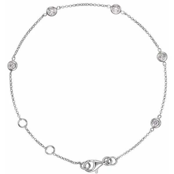 Diamond by the Yard Bracelet