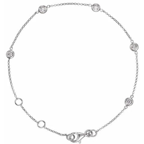Diamond by the Yard Bracelet