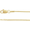 14K Yellow Gold-Filled 1.5 mm Wheat Chain