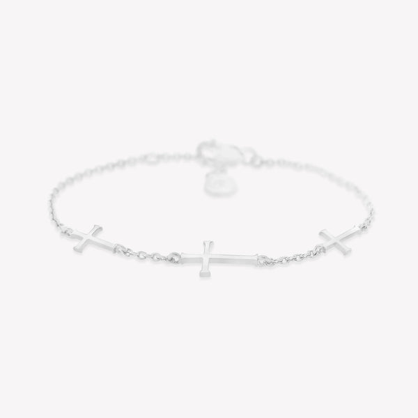 Calvary Cross Bracelet 7.9 in.