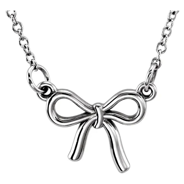 Bow Necklace