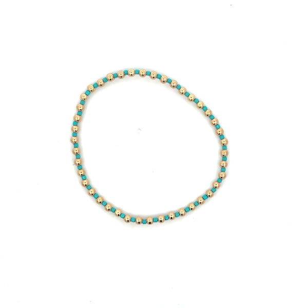 Hope Grateful Bracelet in Turquoise