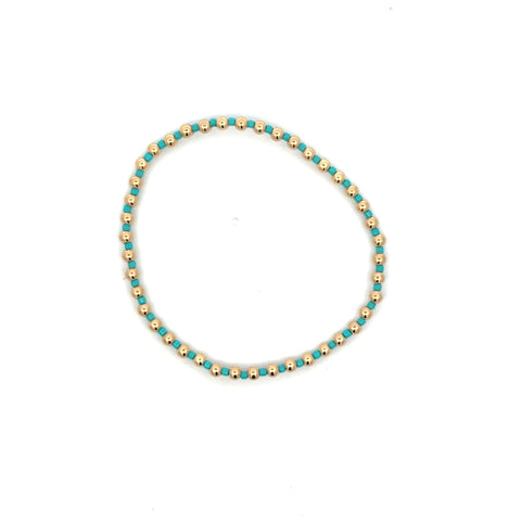 Hope Grateful Bracelet in Turquoise