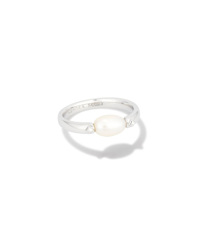 Leighton Pearl Band Ring