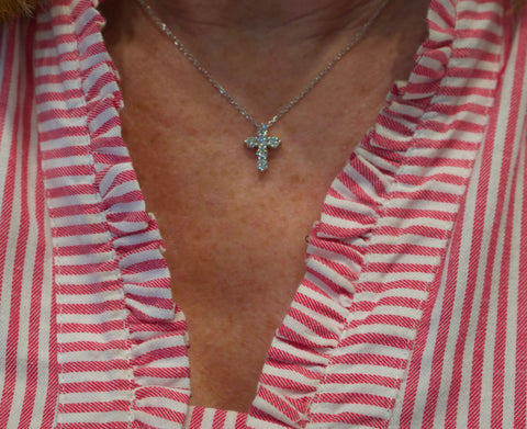Diamond Cross Necklace