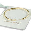 Cherish Gold Bangle Bracelet