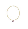 Classic Gold 2mm Bracelet - Reflection Small Charm