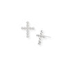 Legacy Cross Stud Earrings
