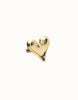 Chunky Fun Heart Gold Ring - Beat Collection