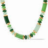 Amalfi Statement Necklace in Green Apple Multi