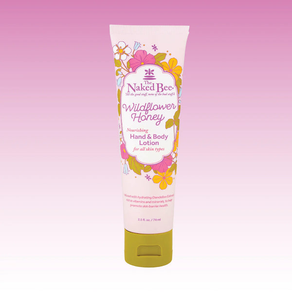 Wildflower Honey Hand & Body Lotion - 2.5oz.