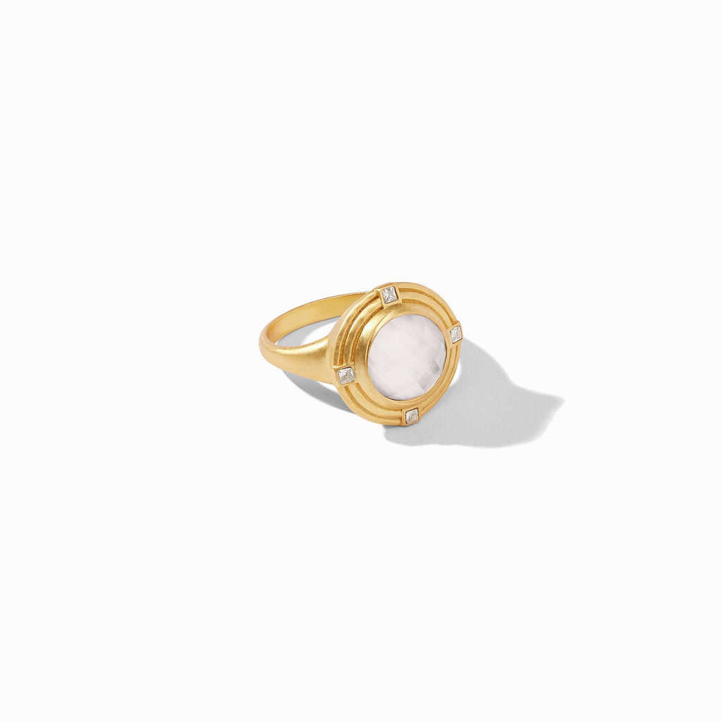 Astor Ring Iridescent Clear Crystal