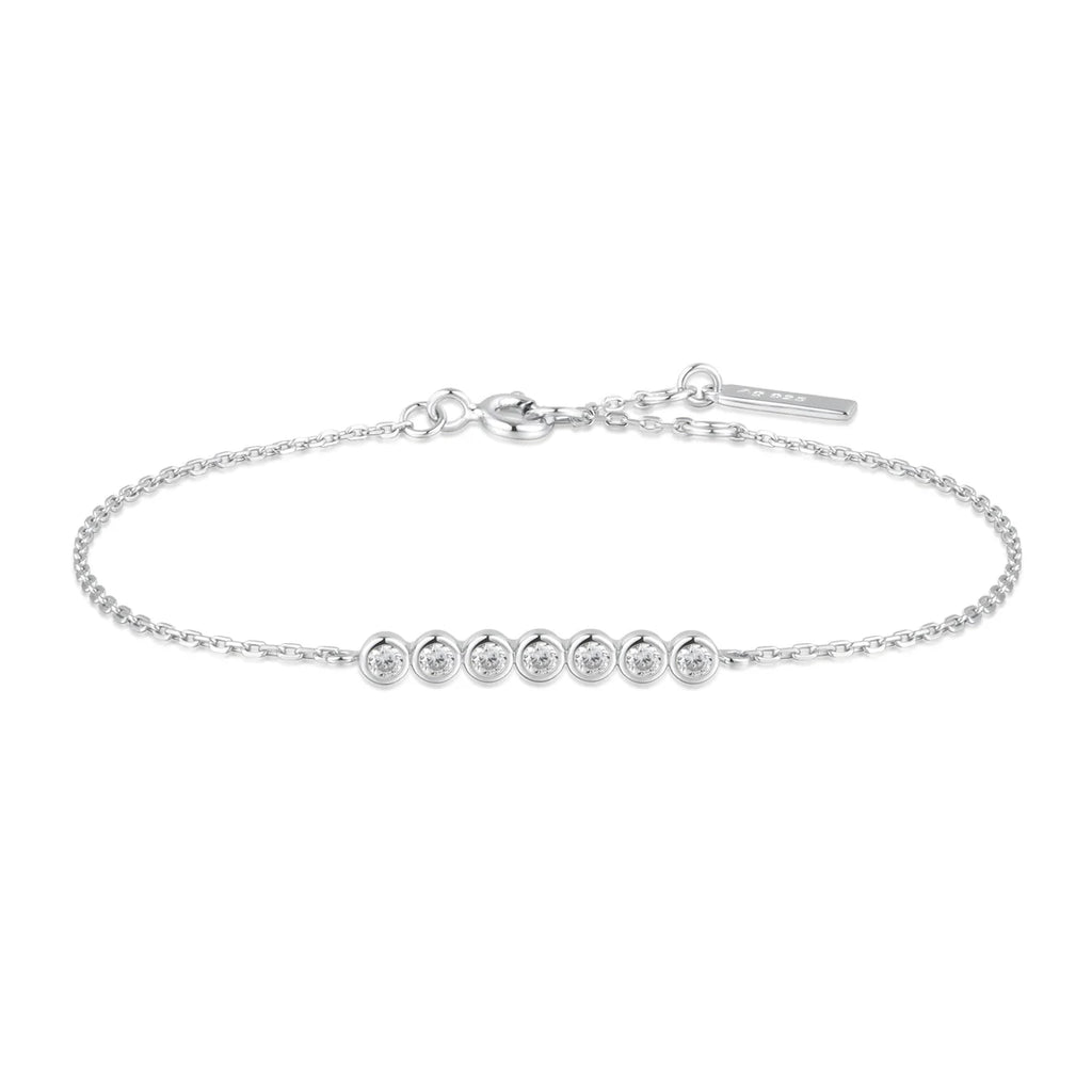 Bezel Set CZ Bracelet