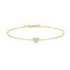 Sweetheart Pavé CZ Bracelet