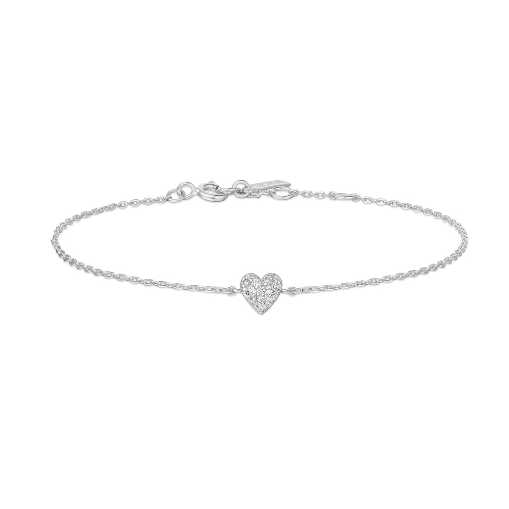 Sweetheart Pavé CZ Bracelet