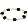 Admire Gold Filled 3mm Faceted Onyx Bracelet