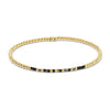 Strength Morse Code Stretch Bracelet