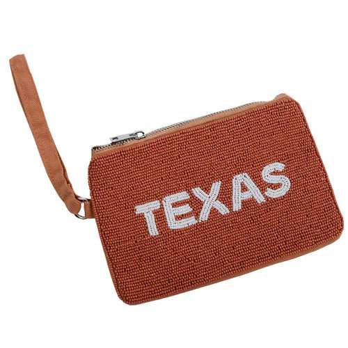 Texas Beaded Accessory Case