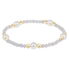 Purpose Pearl 6mm Gem Bracelet - Aquamarine