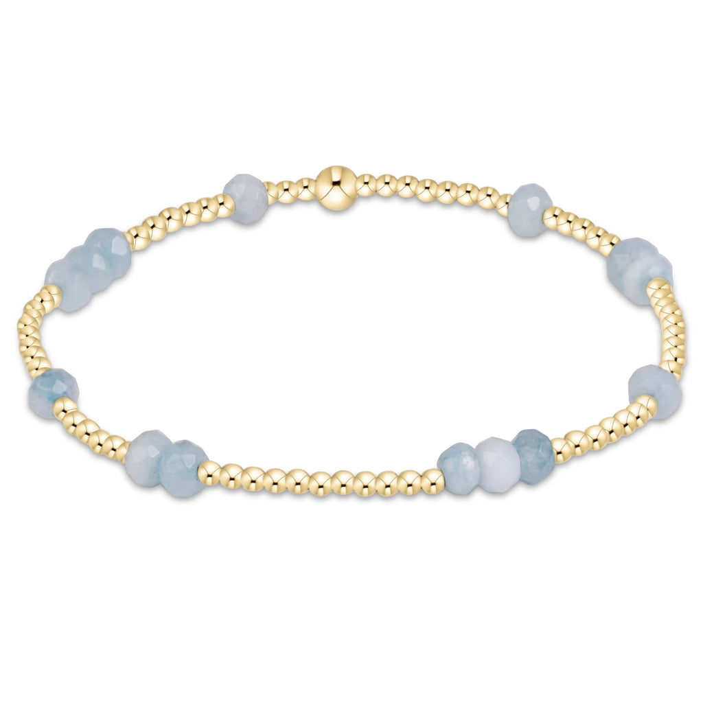 Hope Unwritten Gemstone 4mm - Aqua