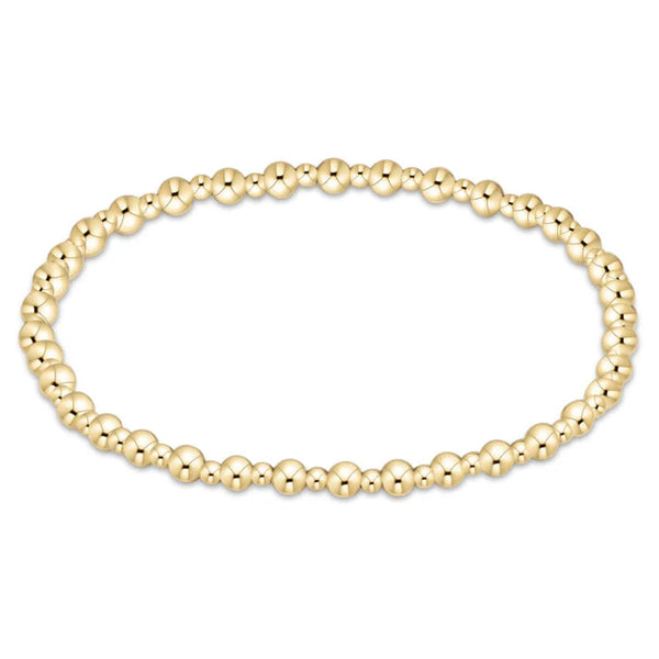 Grateful Gold 3mm Bracelet