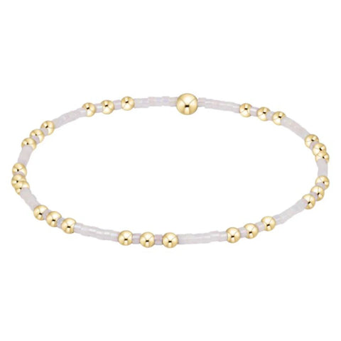 Hope Joy Bracelet in Silky White