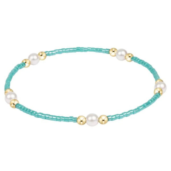 Hope Purpose Pearl Bracelet in Sea Glass