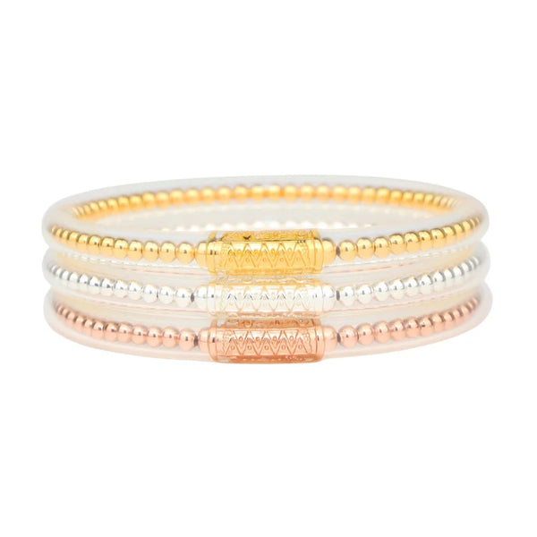 BIBI All Weather Bangles- Serenity Prayer - Set of 3