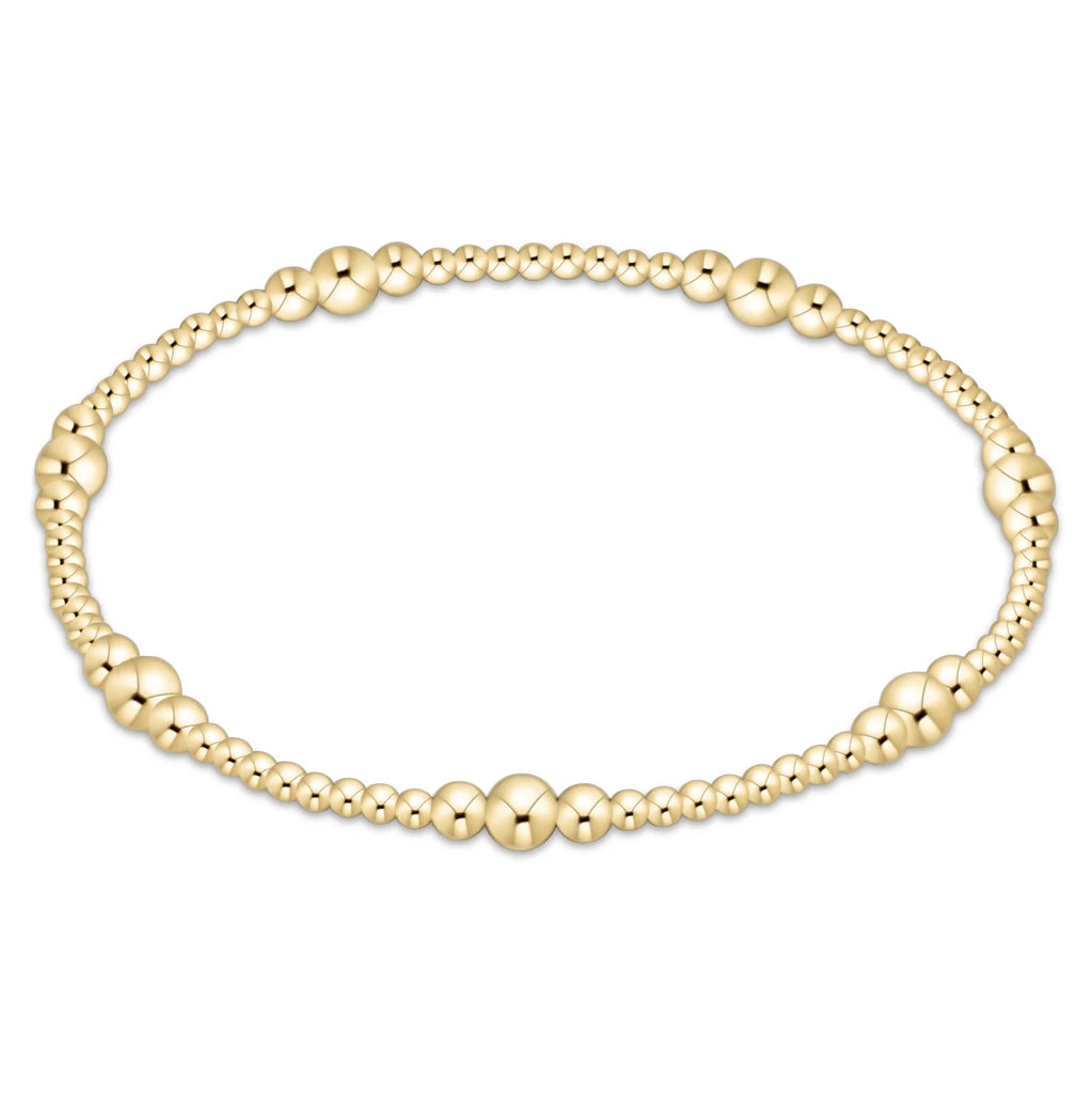 Purpose 4mm Bead Bracelet - Gold