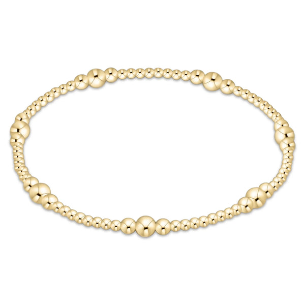 Purpose 4mm Bead Bracelet - Gold