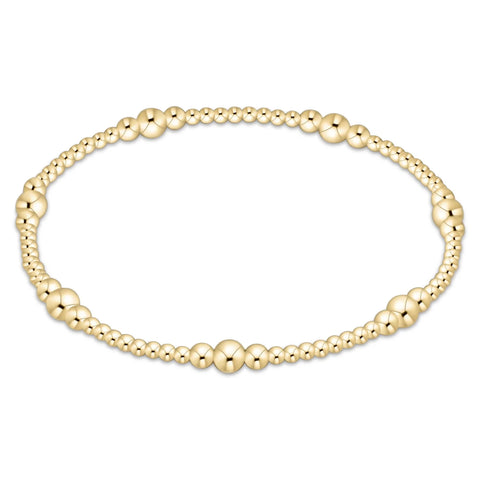 Purpose 4mm Bead Bracelet - Gold