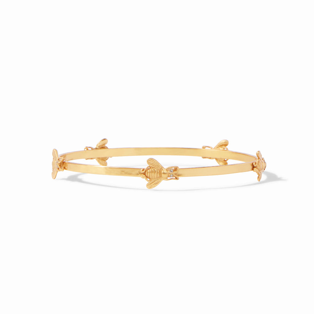 Bee Gold Bangle Bracelet