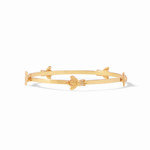 Bee Gold Bangle Bracelet