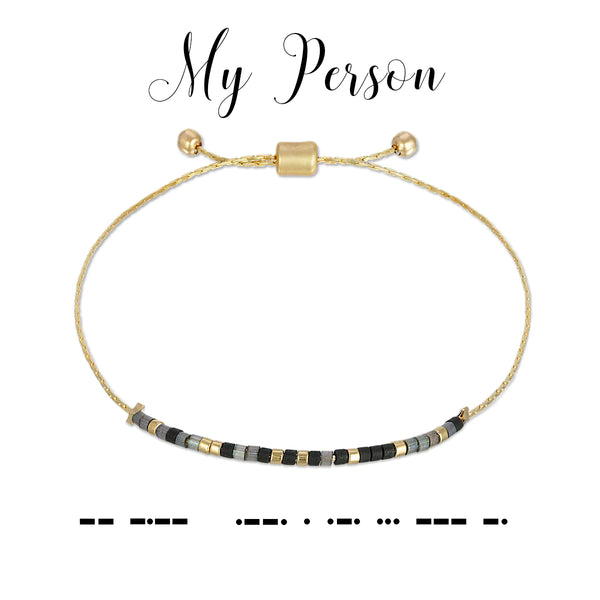 My Person | Morse Code Bracelet
