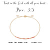 Proverbs 3:5 | Morse Code Bracelet