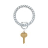 Silicone Big O Keyring | Braided
