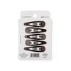 Brown Snap Clips (6ct)