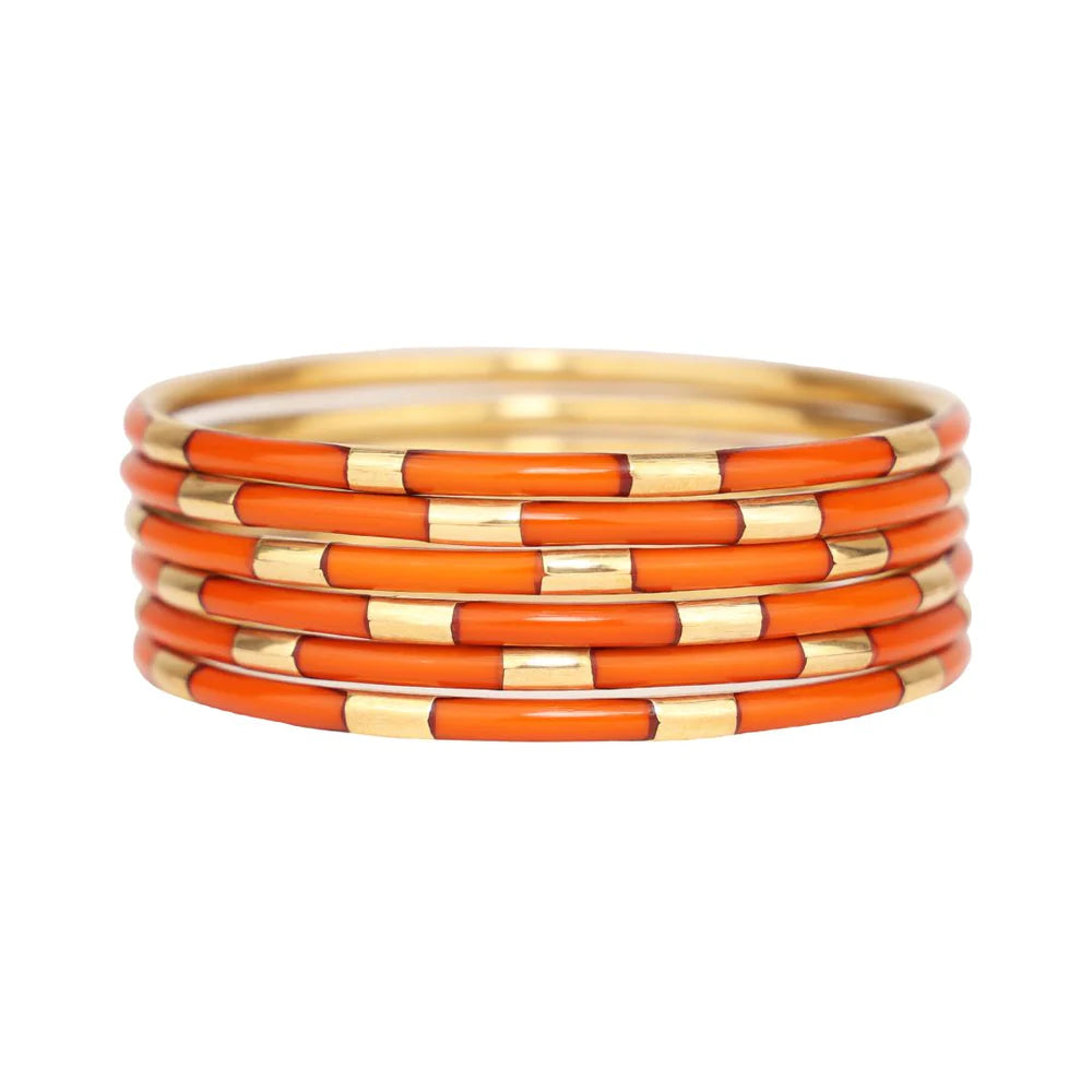 Burnt Orange Veda Bangles