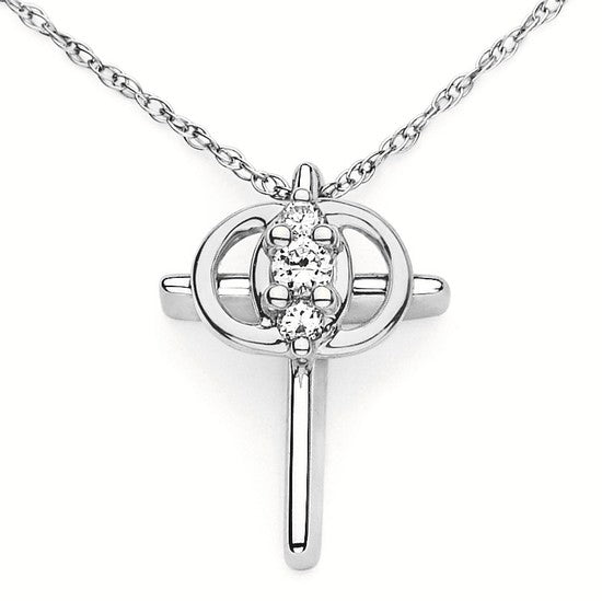 Christian Marriage Symbol Cross Necklace