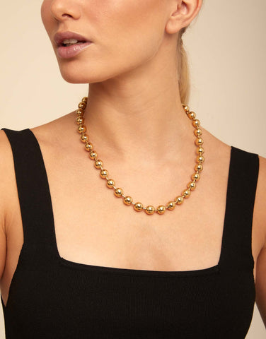 Snowflake Gold Necklace