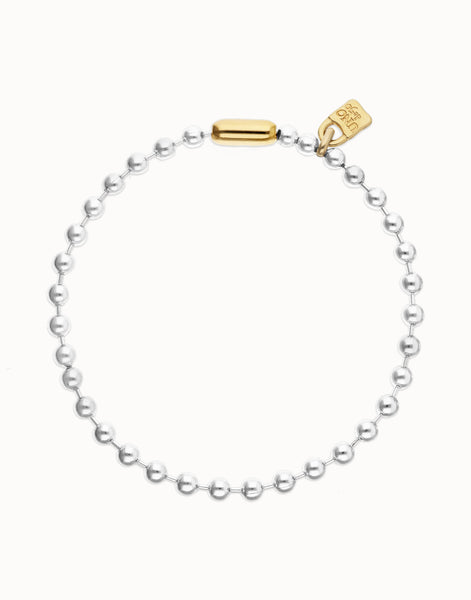 Two-Tone Snowflake Necklace - Beat Collection