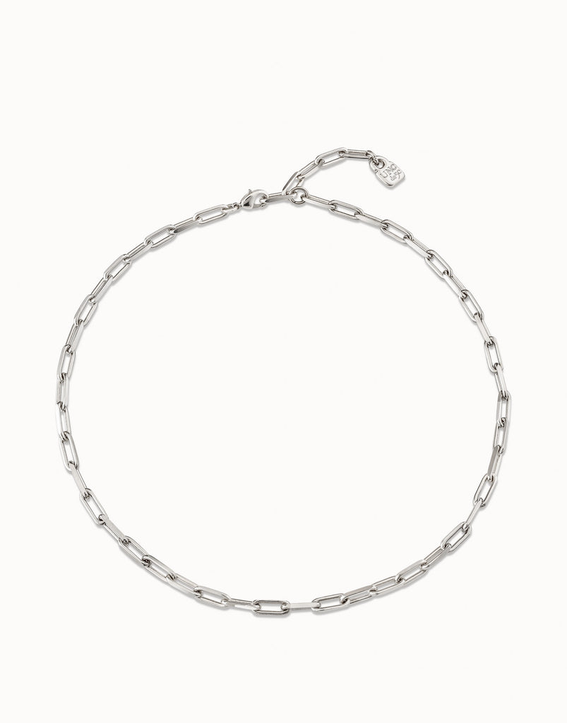 Short link chain charm necklace