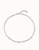 Short link chain charm necklace