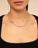 Short link chain charm necklace