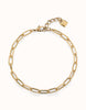 Gold Chain Link Necklace