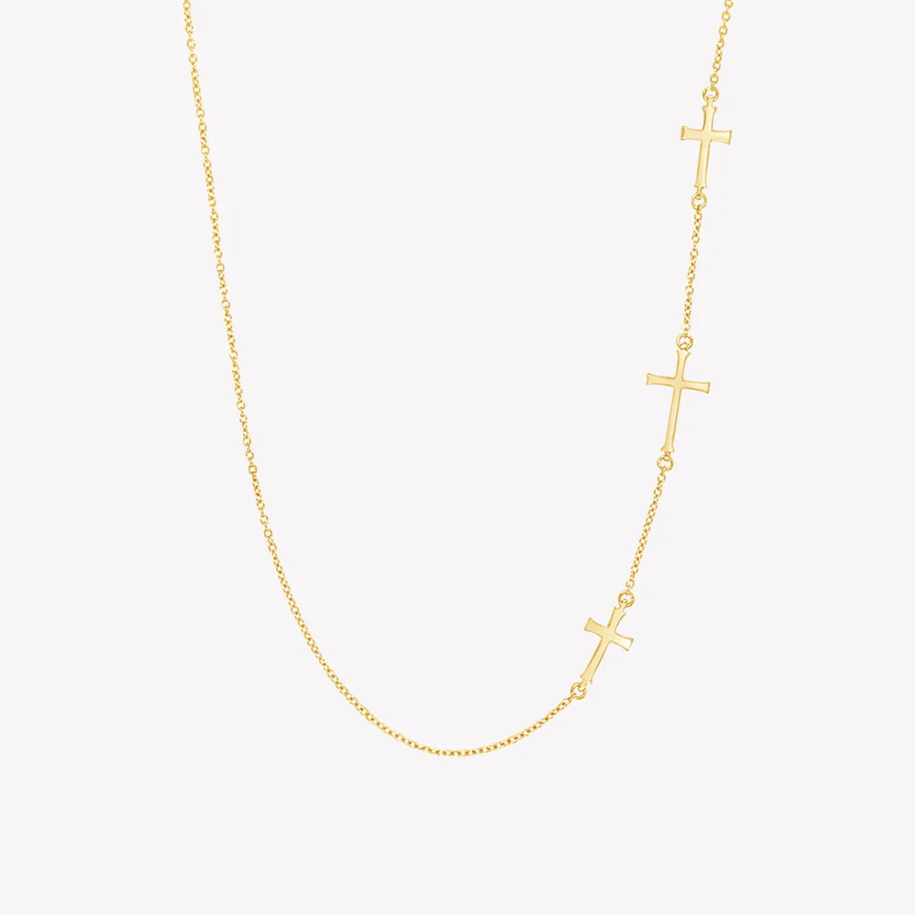 Calvary Cross Gold Necklace
