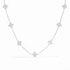Canterbury Delicate Station Necklace in Silver