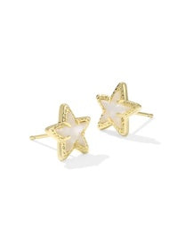 Cassidy Stud Earring in Ivory Mother of Pearl