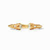 Cannes Demi Cuff in Iridescent Clear Crystal