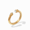Cannes Demi Cuff in Iridescent Clear Crystal